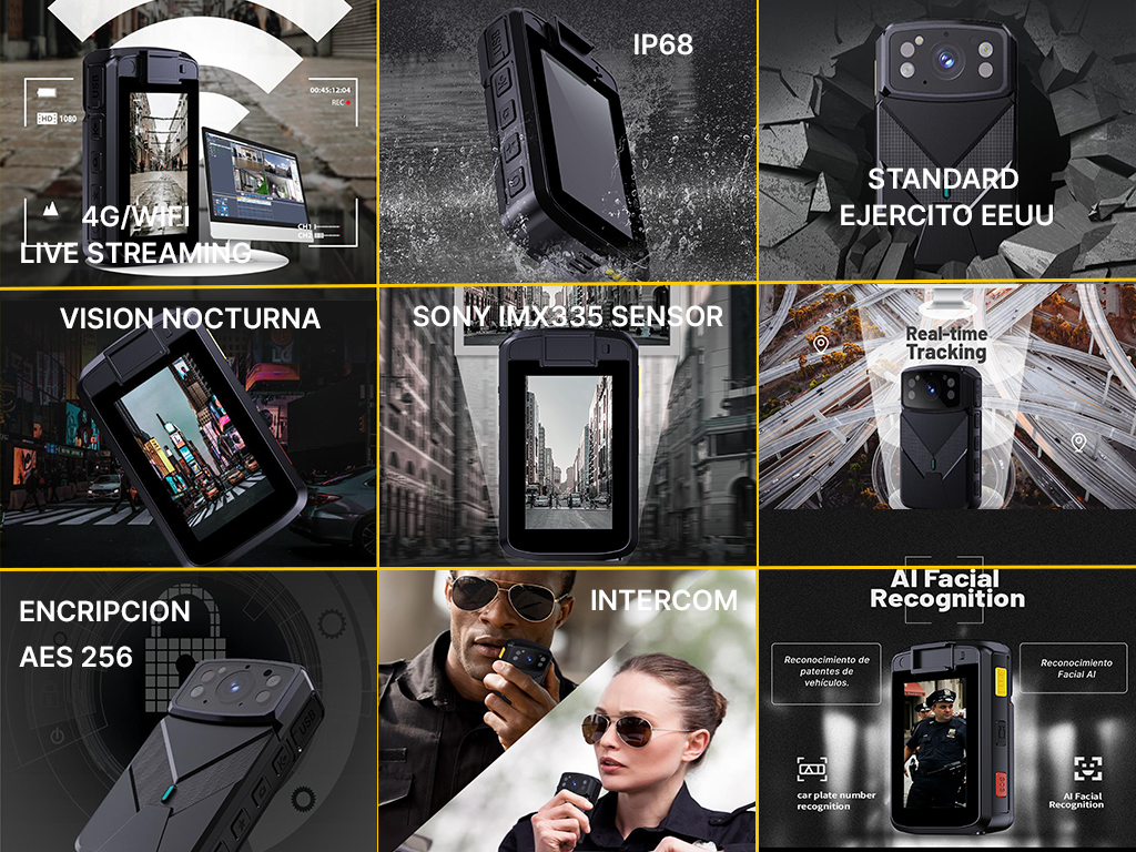 camaras de seguridad corporales | Lighthouse Paraguay